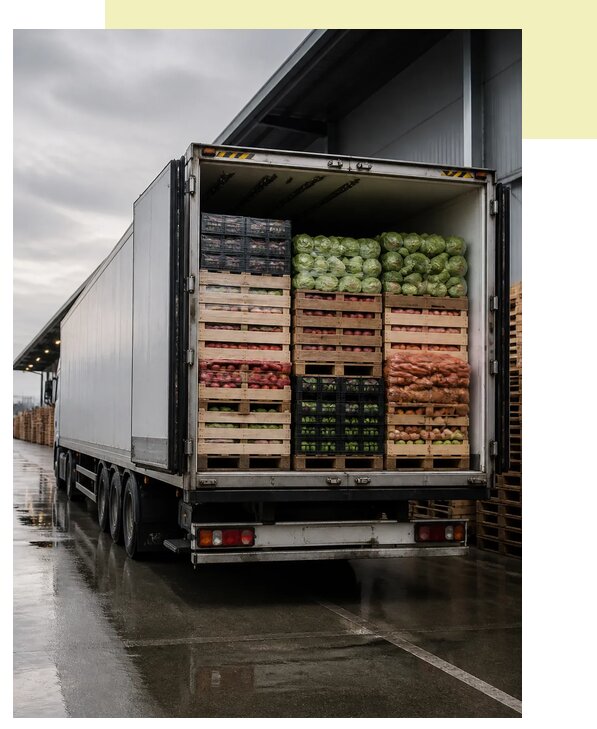 Перевозка плодоовощной продукции в Архангельск по цене от 5141 р. | Агросервис-Рхн