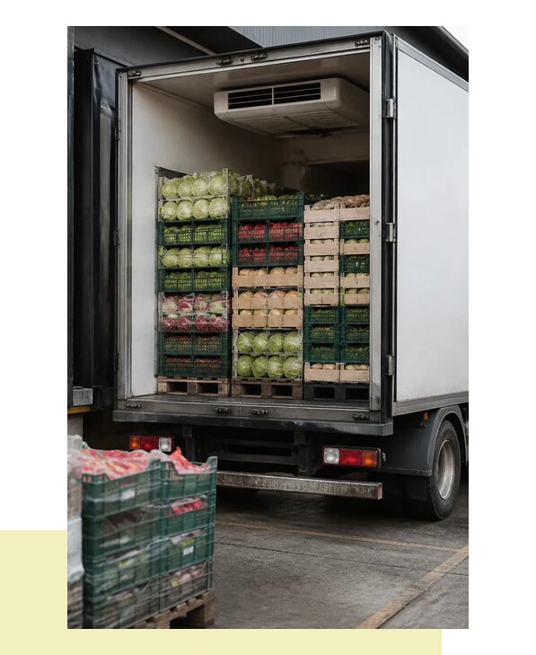 Перевозка плодоовощной продукции оптом напрямую в Архангельск