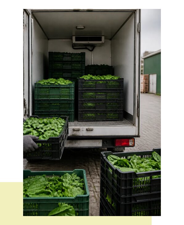 Перевозка шпината в Архангельск с сохранением свежести продукции
